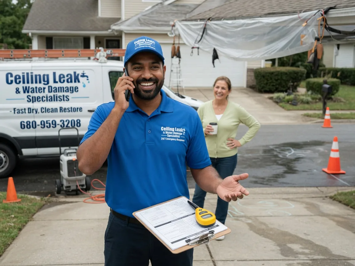 Ceiling Leak Cleanup Mount Vernon, IL FAQs